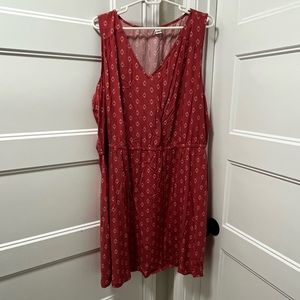 Sun dress. Hits about upper to mid thigh